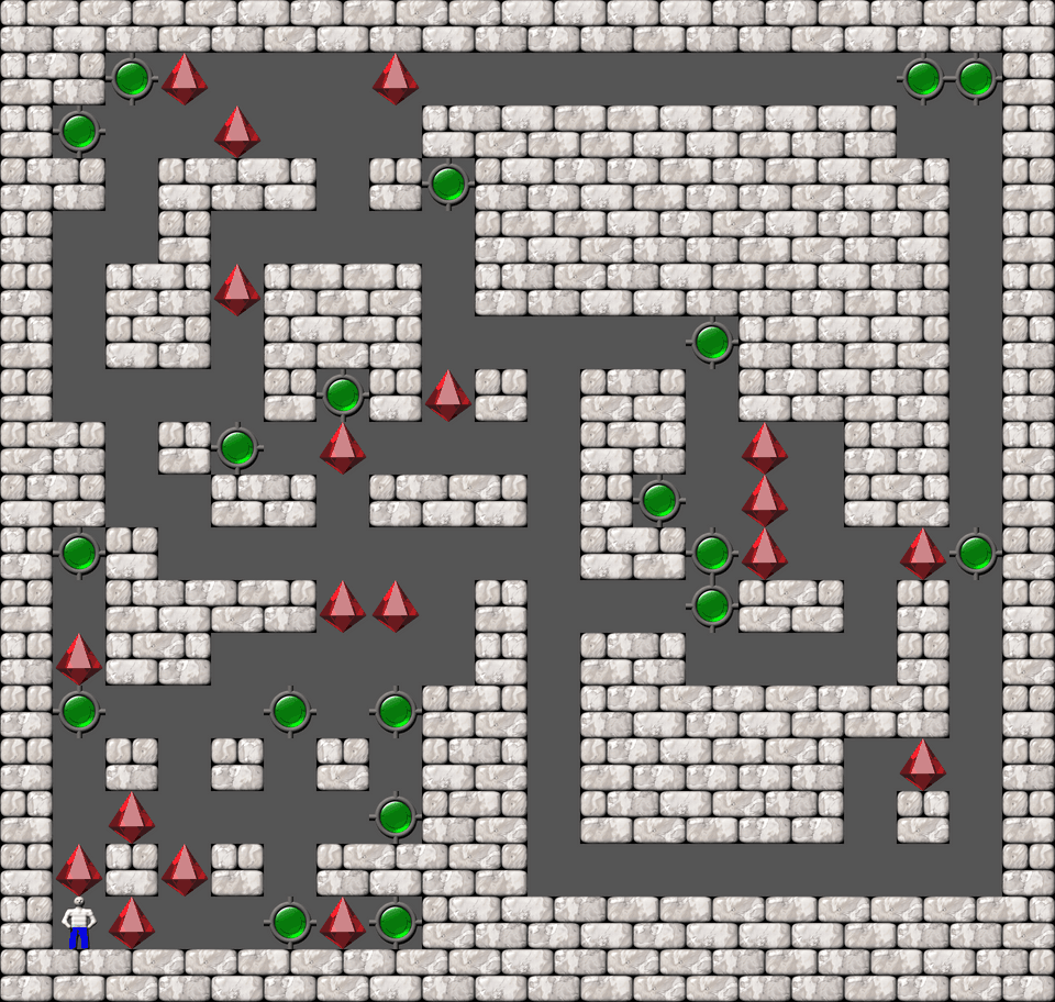 Sokoban Learning Sokoban level 17